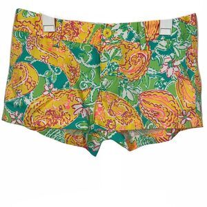 Lilly Pulitzer Floral Print The Walsh Casual Shorts